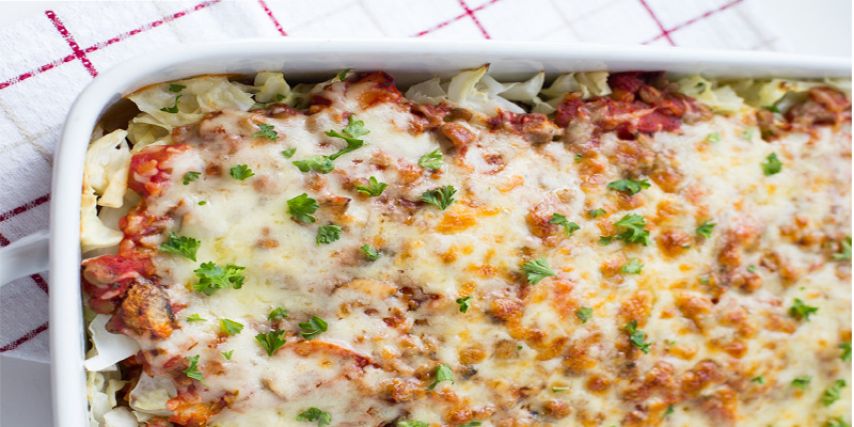 Vegetarian Stuffed Cabbage Casserole